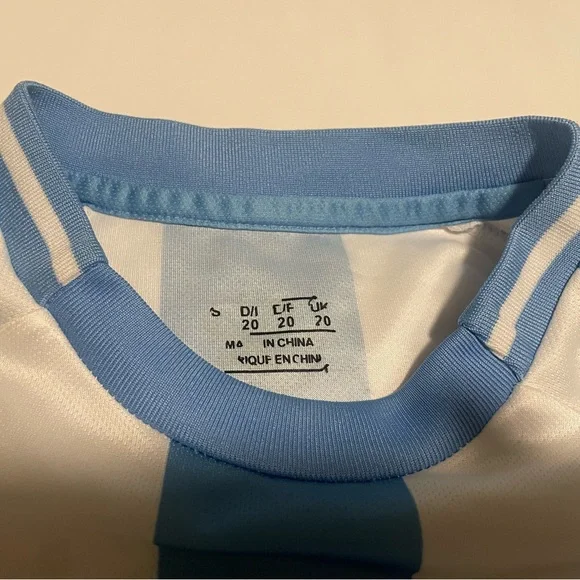 Messi Argentina 🇦🇷 Soccer Jersey & Shorts Set Kids Size US 20 - Picture 6 of 6